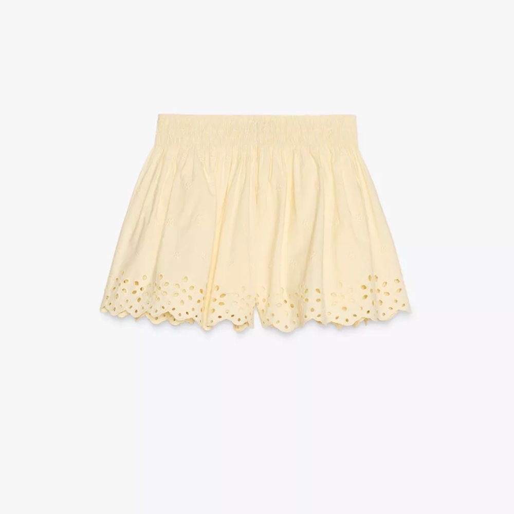 zara embroidered shorts - Picture 2 of 5